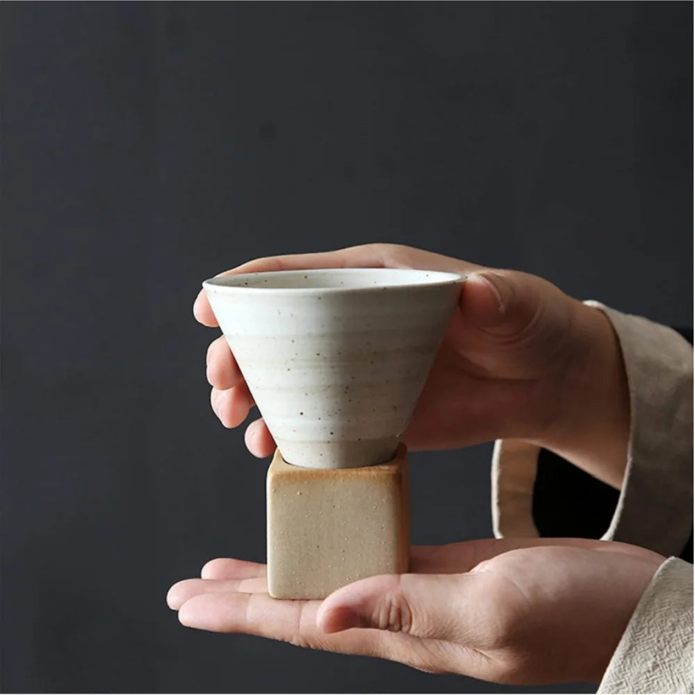 100ml Coarse Pottery Coffee Mugs